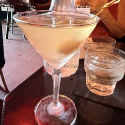 Dirty martini made perfectly