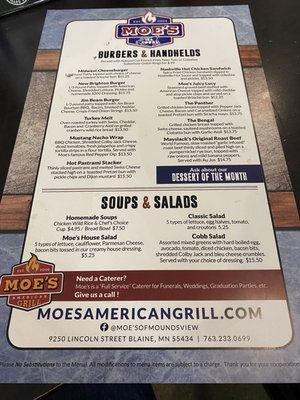 Menu photo 4 Moe’s Ice House Minneapolis, MN Menu photo 4 Moe’s Ice House Minneapolis, MN