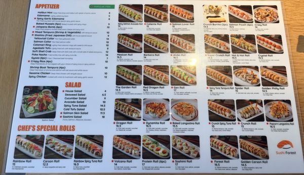 Menu photo 7 Sushi Forest Hawaiian Gardens, CA Menu photo 7 Sushi Forest Hawaiian Gardens, CA
