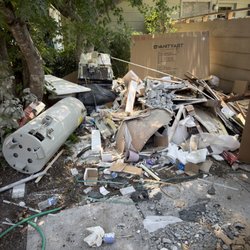 Sonoma Junkers - Before pile of a construction debris pick up in Santa Rosa