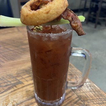 Mugshots Grill & Bar - Biloxi, MS - Very big Bloody Mary, well worth the price! - American Near Me - Biloxi, Mississippi Mugshots Grill & Bar - Biloxi, MS - Very big Bloody Mary, well worth the price! - American Near Me - Biloxi, Mississippi