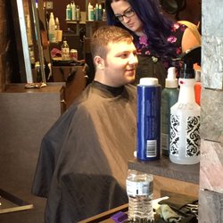 Petra's Salon and Boutique - The positive effect of Reagan HS jROTC. My son voluntarily gets his hair cut.