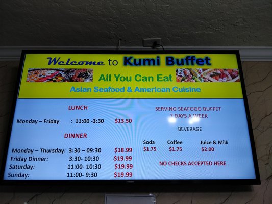 Menu photo 2 Kumi Buffet Happy Valley, OR Menu photo 2 Kumi Buffet Happy Valley, OR