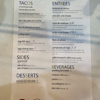 Holbox - Menu - Latin American Near Me - Los Angeles, California Holbox - Menu - Latin American Near Me - Los Angeles, California