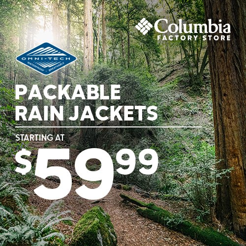 Columbia Factory Store gift card