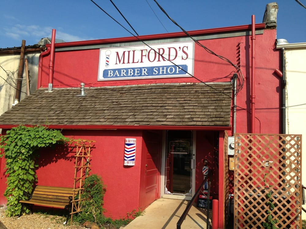 Milford Barber Shop Logo