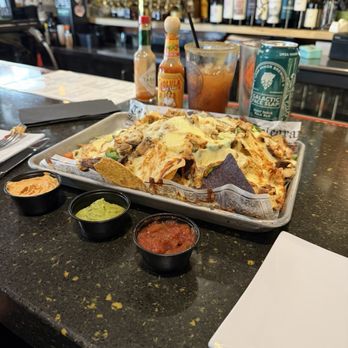 Moguls Grille & Tap Room - Nachos with smoked chicken - New American Near Me - Lutsen, Minnesota Moguls Grille & Tap Room - Nachos with smoked chicken - New American Near Me - Lutsen, Minnesota