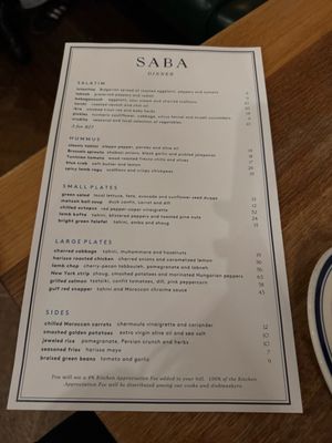 Menu photo 4 Saba New Orleans, LA Menu photo 4 Saba New Orleans, LA