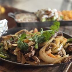 El Meson - Lunch fajitas with Steak Fajita