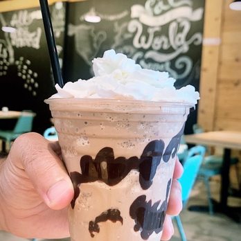 Saffrano Crepes - Mocha Iced Coffee - Creperies Near Me - Plantation, Florida