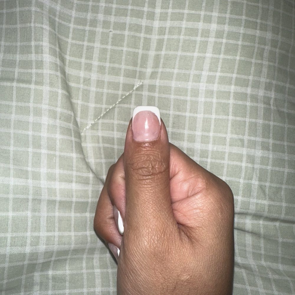 Aria Nail Lounge 3 - uneven and patchy base gel, and acrylic application - Nail Salons Near Me - South Pasadena, California Aria Nail Lounge 3 - uneven and patchy base gel, and acrylic application - Nail Salons Near Me - South Pasadena, California