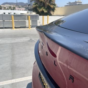 Silver Lake Collision Center - Range to gate under spoiler - Body Shops Near Me - Pasadena, California