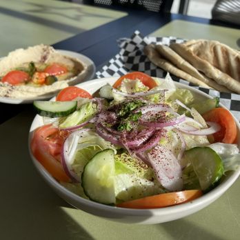 Almadina restaurant - Salad. Hummus. Pita - Mediterranean Near Me - Rochester, Minnesota