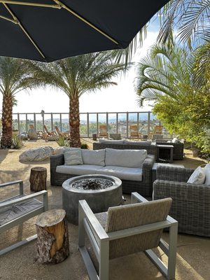 Azure Palm Café by null