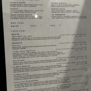 Wasa Sushi & Teppan - Menu - Sushi Bars Near Me - Newport Beach, California