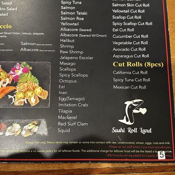 Sushi Roll Land - Sushi Bars Near Me - San Diego, California