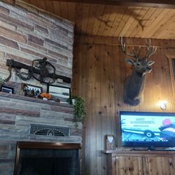 Kudar Log Cabins - Watched TV during our wait