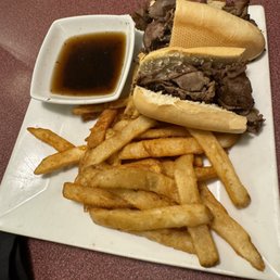 Booooring French dip. I mean, look at it. Booooring French dip. I mean, look at it.
