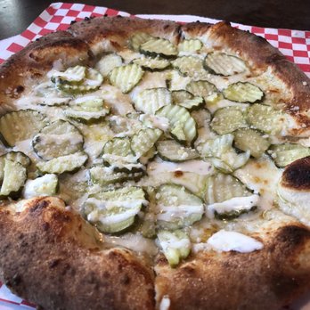 Boxcar Bar + Arcade - Pickles and ranch drizzle...actually works! - Bars Near Me - Greensboro, North Carolina