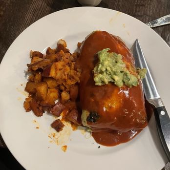 Flo - Smothered Pork and Black Bean Burrito - Breakfast & Brunch Near Me - Chicago, Illinois