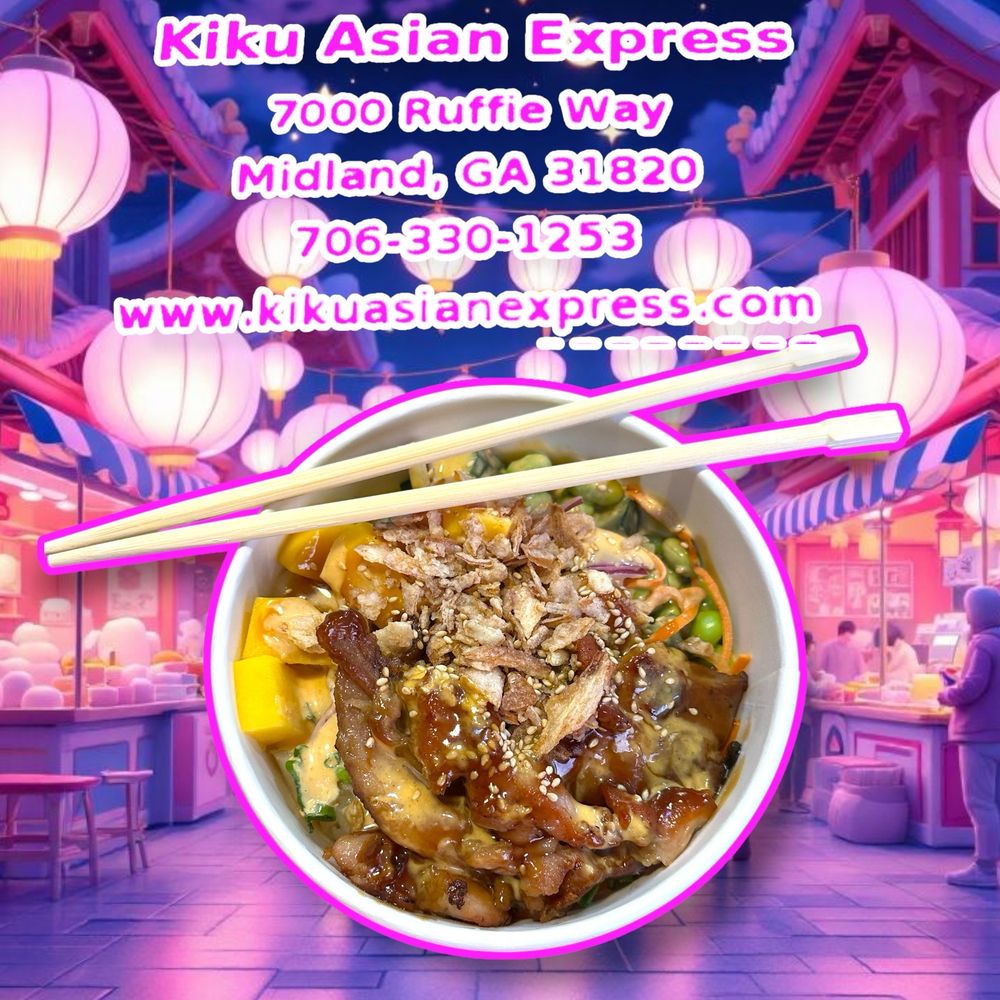 Kiku Asian Kitchen Express Midland Logo
