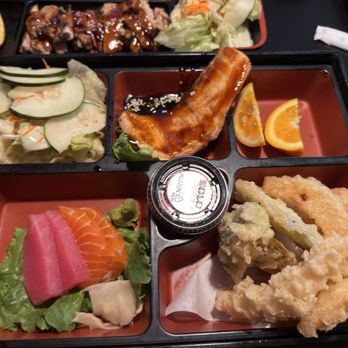 Fat Fish Sushi - 2 items Deluxe Bento Box - Sushi Bars Near Me - Pleasanton, California Fat Fish Sushi - 2 items Deluxe Bento Box - Sushi Bars Near Me - Pleasanton, California