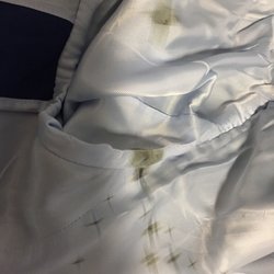Burn and stain marks by Framptons