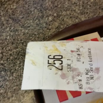 McDonalds - There was grease on the receipt paper never again will I go to this McDonald's - Fast Food Near Me - Dixon, California