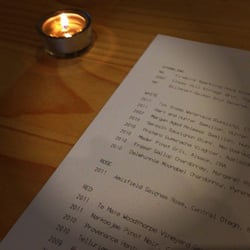 Subo - Drinks menu