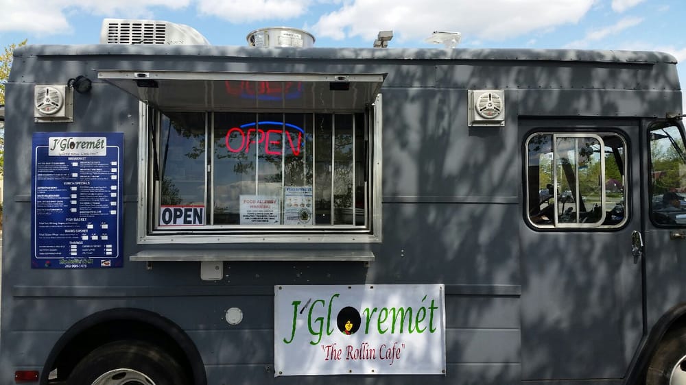 J'Gloremet the Rollin' Cafe Logo