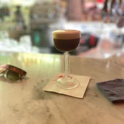 Yankees - I obnoxiously ordered an espresso, coffee liqueur, and vodka for an espresso martini. A delight!