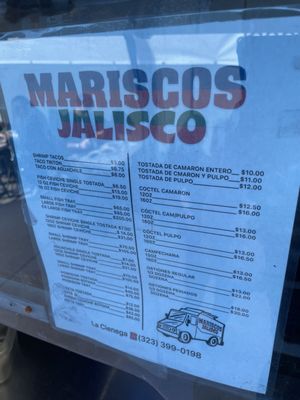 Menu photo 7 Mariscos Jalisco Los Angeles, CA