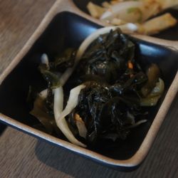 Banchan; seaweed