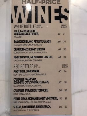 Menu photo 7 Taylors Landing Don Mills, ON