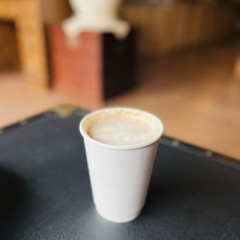 Nostalgic Cafe - Taro latte - had a little too much milk in my opinion - Coffee & Tea Near Me - Pasadena, California