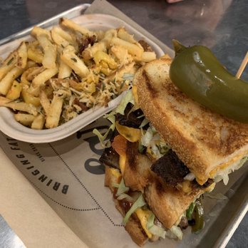 Lardo - Sancho's Grilled Cheese and dirty fries - Sandwiches Near Me - Las Vegas, Nevada