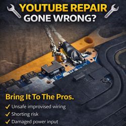 Did you mess up a repair? We can help!