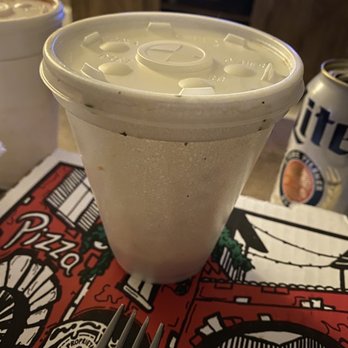 Papa’s House - The cup of ranch I always love! - Pizza Near Me - Tehachapi, California