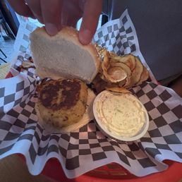 4 oz. Our Famous Grilled Crab cake Sandwich 4 oz. Our Famous Grilled Crab cake Sandwich