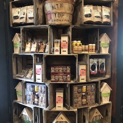 Cider House Orchards - Cute corner display.