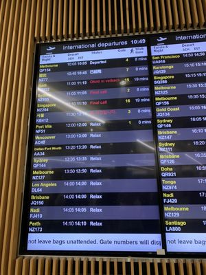 Auckland Airport by null