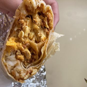Painted Dough - Chorizo Burrito - Donuts Near Me - Chino, California