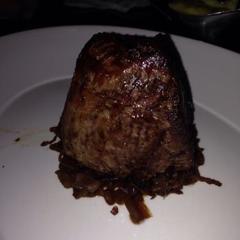Level 2 Steakhouse - Big filet with onions - Steakhouses Near Me - Branson, Missouri Level 2 Steakhouse - Big filet with onions - Steakhouses Near Me - Branson, Missouri