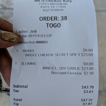 bb.q Chicken Katy - Back for different flavors. - Chicken Shop Near Me - Katy, Texas