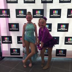 Dance Expressions by Lori - Photo spot set up at recital.