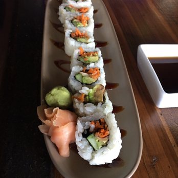 Lucky Strike Honolulu - Veggie roll with creamy sauce on the side - Arcades Near Me - Honolulu, Hawaii Lucky Strike Honolulu - Veggie roll with creamy sauce on the side - Arcades Near Me - Honolulu, Hawaii