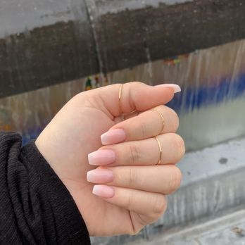 Nails Spa Beauty Center - Sheer pink full set by Ann - Nail Salons Near Me - Long Beach, California Nails Spa Beauty Center - Sheer pink full set by Ann - Nail Salons Near Me - Long Beach, California