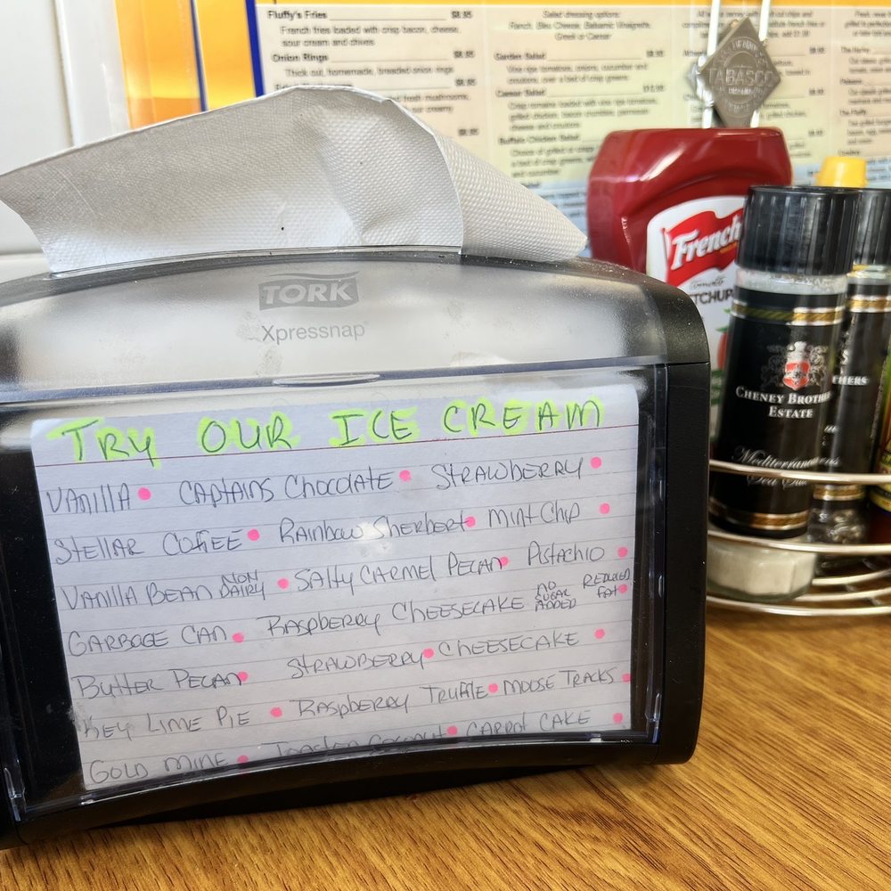 Fluffy's - Ice cream menu - Breakfast & Brunch Near Me - Winter Haven, Florida Fluffy's - Ice cream menu - Breakfast & Brunch Near Me - Winter Haven, Florida