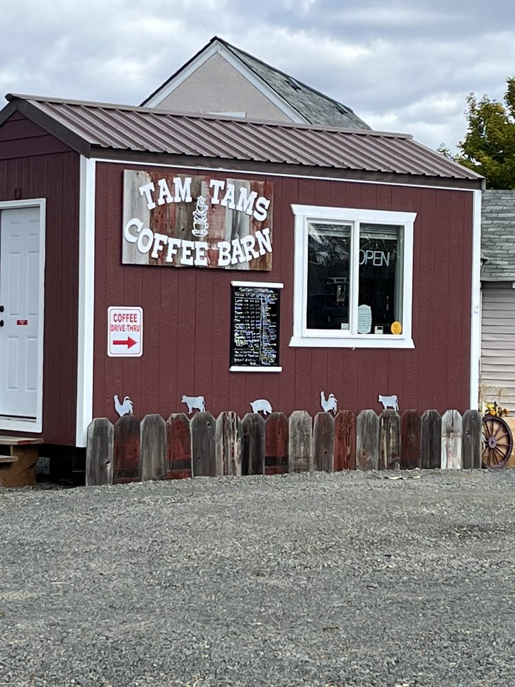 Tam Tams Coffee Barn Logo