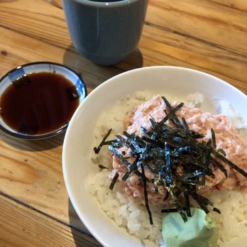 Fukada - Amazing Spicy Salmon Rice Bowl - Japanese Near Me - Irvine, California Fukada - Amazing Spicy Salmon Rice Bowl - Japanese Near Me - Irvine, California